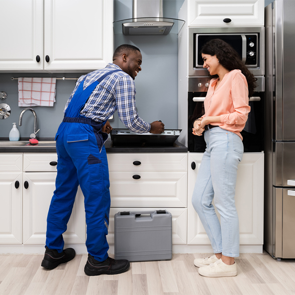 what kind of warranty do you offer on your cooktop repair services in Howard